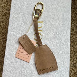 ❌SOLD❌ NWT Ted Baker Stab Stitch Leather Keychain